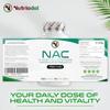 NAC Supplement 750mg | Vegan Capsules | N-Acetyl-Cysteine Amino Acid - High Bioavailability - Providing Non Toxic Stable Form of L-Cysteine - EU Made to ISO and GMP Standards (180) view 2