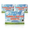 Karrma Ltd. Tumble Dryer Sheets, Spring Fresh Linen Scent, Pack of 3 (120 Sheets)  Long-Lasting Laundry Freshener & Static Control view 1