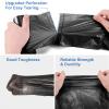 Inwaysin 200 Pieces Small Bathroom Trash Bags 10-15 Liter, Heavy Duty Biodegradable, Unscented, Extended Size for Kitchen view 3