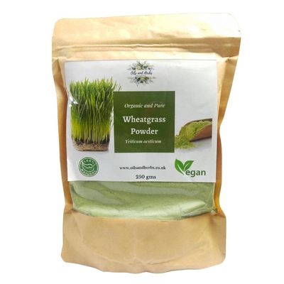 Clean Organic Wheatgrass Powder | 100% Natural and Pure | Eliminate toxins- Boost Your Metabolism