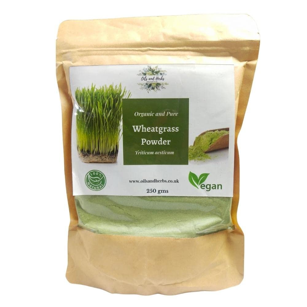 Clean Organic Wheatgrass Powder | 100% Natural and Pure | Eliminate toxins- Boost Your Metabolism