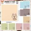 20 Pcs Microfiber Cleaning Cloth Cute Dog Design Microfiber Cloth Soft Multicolor Glasses Cleaner Cloth for Eyeglasses Camera Lens Cell Phone Screens Glasses, 6 x 6 Inches view 3