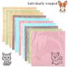 20 Pcs Microfiber Cleaning Cloth Cute Dog Design Microfiber Cloth Soft Multicolor Glasses Cleaner Cloth for Eyeglasses Camera Lens Cell Phone Screens Glasses, 6 x 6 Inches view 4