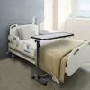 ETELIN Overbed Tables On Wheels, Height Adjustable Sofa Side Table Mobile Laptop Table Side Table For Bed Sofa Lap Table For Hospital Nursing Reading Eating view 2