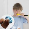 2Pcs 3 Sided Autism Toothbrush - 3 Bristle Travel Toothbrush Wrap Around for Adult & Kid Teeth Care view 2