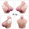 XSWL Silicone Breast Forms Realistic Huge Boobs H cup Artificial Breastplate for Crossdressers Transgender Cosplay,Ivory White view 2