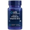 Life Extension, Bioactive Folate & Vitamin B12, High Dose, 90 Vegan Capsules, Vegetarian, Gluten-Free, SOYA-Free, Non-GMO view 1
