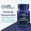 Life Extension, Bioactive Folate & Vitamin B12, High Dose, 90 Vegan Capsules, Vegetarian, Gluten-Free, SOYA-Free, Non-GMO view 2