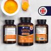Organic Turmeric 2280mg (High Strength) with Black Pepper & Ginger - 180 Vegan Turmeric Capsules with Active Ingredient Curcumin I Soil Association Approved I UK Made by Prowise Healthcare view 2