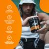 BioTechUSA Pump Caffeine Free | Energy, Focus & Immune Support | 19 Active Ingredients | Pre-Workout Drink Powder, 330 g, Tropical Fruit view 2