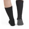 1Pair Extra Wide Diabetic Socks for Swollen Feet, Good Elasticity and Soft Cotton Diabetic Socks for Lymphedema, Obesity, Extra Wide feet or Leg Casts (43cm Length) Anti Slip Glue Bottom view 1