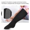 1Pair Extra Wide Diabetic Socks for Swollen Feet, Good Elasticity and Soft Cotton Diabetic Socks for Lymphedema, Obesity, Extra Wide feet or Leg Casts (43cm Length) Anti Slip Glue Bottom view 2