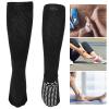 1Pair Extra Wide Diabetic Socks for Swollen Feet, Good Elasticity and Soft Cotton Diabetic Socks for Lymphedema, Obesity, Extra Wide feet or Leg Casts (43cm Length) Anti Slip Glue Bottom view 3