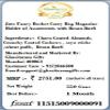 Ghasitaram Gifts Rakhi Gifts for Brothers Jute Fancy Basket/ Carry Bag/ Magazine Holder of Assorments with Besan Barfi with 2 Green Beads Rakhis view 3