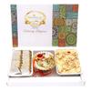 Ghasitaram Gifts Rakhi Gifts for Brothers Assorted Box of Kaju Katlis, Soan Papdi, Pooja Thali and Bhaiya Bhabhi Rakhis view 1