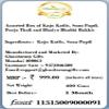 Ghasitaram Gifts Rakhi Gifts for Brothers Assorted Box of Kaju Katlis, Soan Papdi, Pooja Thali and Bhaiya Bhabhi Rakhis view 3