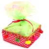 Ghasitaram Gifts Rakhi Gifts for Brothers Colourful Pouch of Assorted Bites with Pearl Beads Rakhi view 1