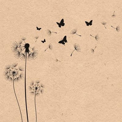 20-ct 13x13 Eco friendly Soft Recycled Napkins Printed Lunch napkins Biodegradable Napkins Dinner Party Napkins Paper Disposable Natural Tan Ambiente Napkins Compostable Napkins Dandelion Blow Away