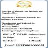 Ghasitaram Gifts Rakhi Gifts for Brothers Jute Box of Alomnds, Mix Dryfruits and Sugarfree Bites with 2 Pearl Rakhis view 3