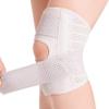 1Pcs Compression Knee Brace Support Breathable Adjustable Knee Support For Sports Injuries Arthritis Relief Joint Pain,White Left,XL view 1