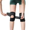1Pcs Compression Knee Brace Support Breathable Adjustable Knee Support For Sports Injuries Arthritis Relief Joint Pain,Black Left,L view 2