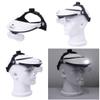 (1.0X/1.5X/2.0X/2.5X/3.5X) HD Illumination Magnifier for Elderly, Youth, Reading Books, Mobile Phone Clock Repair, White needed view 2