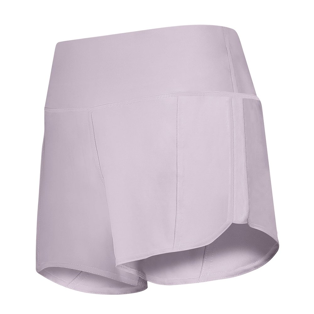 LUMANA Gym Shorts Women with Built-in Incontinence Pads - Anti Bladder Leakage & Period Panties with Integrated Washable Incontinence Knickers - Designed for Workout (Dream, Large)