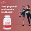Bandini Vitamin B Complex High Strength | 60 Capsules (2 Months Supply) | All 8 B Vitamins B1, B2, B3, B5, B6, B7, B9, Vitamine B12 Supplement | One A Day | No Fillers, Non-GMO | Made in Italy view 2