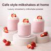 Indulgence Collection Strawberry Milkshake Powder Mix 1kg - Luxurious Thick and Creamy Texture - Ideal for Frappe and Smoothie Drinks - Vegan and Gluten-Free - Made in the UK view 3