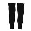 Thigh High Compression Stockings, Black S to XXL Optional Toeless Long Leg Sleeves for Women and Man Daily Wear, Anti Slip Travel Sock for Sport Hiking and Travel(L) view 1