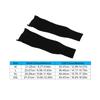 Thigh High Compression Stockings, Black S to XXL Optional Toeless Long Leg Sleeves for Women and Man Daily Wear, Anti Slip Travel Sock for Sport Hiking and Travel(L) view 2