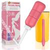 2-in-1 Portable Bidet Vaginal Douche Vaginal Cleaning Kit | Travel Bidet with Water Seal Cap and Bag | Peri Flushing Bottle for Postpartum Care Perineal Recovery and Cleansing view 1