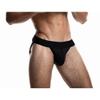 BaronHong Men's Jockstrap Underwear Active Athelic Supporters Elastic Waistband Jock Straps(black,XL) view 1