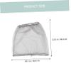 BESPORTBLE 2pcs Netting Outdoor Accessories Insect Net Hat Outdoor Hat Fishing Accessories Mesh Gnat Hat Net Garden Sun Fishing Net Hat Beekeeping Hat Sun Protection Polyester view 2