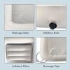 Medical Bedside Shower Inflatable Bathtub Kit, Portable Inflatable PVC Body Washing Basin System with Water Bag & Electric Air Pump, Bath in Bed Assistive Aid for Disabled, Elderly, Bedridden Patient view 3