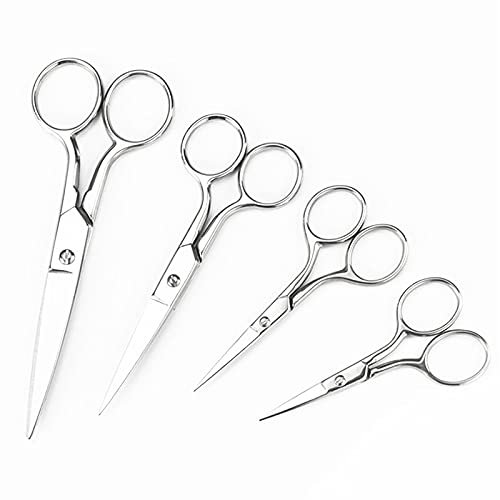 Stainless Steel Nose Hair Scissors Ear Trimmers Cut Beauty Tool (Color : 2.5 inch)