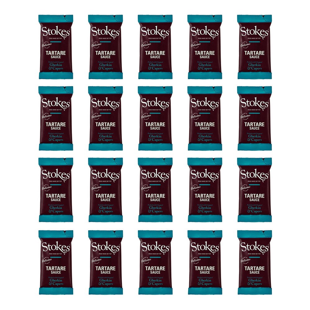 Stokes Tartare Sauce Sachet 32ml - Pack of 20