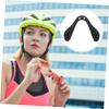 FOMIYES 3pcs Adjustable Nose Pads for Cycling Glasses Comfortable Eyewear Support for Outdoor Sports Design Suitable for Sunglasses and Eyeglasses Black view 3