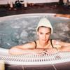 Ciieeo 3pcs Thickened Sauna Hat Felt Sauna Hat Heat Insulation Foldable Bathing Caps for and Bathroom Use Felt for Women and Men view 4