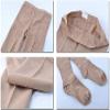 oytto Compression Pantyhose Women 20-30 mmHg Medical Gradient Support Compression Tights for Prevent Blood Clots and Varicose Veins (Beige Closed-Toe,S,S) view 4