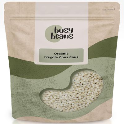 Organic Fregola Cous Cous - Certified Organic - by Busy Beans Organic (2kg)