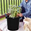 TENLITE Black 45L Rope Bucket + 2x 26 Litre Flexi Tubs (Choose Flexi Tub Colour From The Menu) Heavy Duty Plaster Mixing Cement Water Storage Bucket Garden Debris Rubbish Collection (Red) view 4