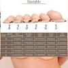TDHLW Silicone Breast Form Realistic Fake Boobs Silicone Breastplates High Collar Artificial Breast Enhancer B-G CUP, Silicone/Cotton Filled Breastplate Breast Forms,Cotton Bronze,B view 4