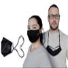 Vanric On/Off Adjustable Neck Ear Strap Face Mask | One Size Fits All | Fog Free Mask For Glasses Wearers | Anti Fog Reusable Mask | view 1