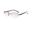Keeplus Presbyopic Glasses Far and Near, Presbyopic Glasses Anti-blue Light, Color Glint Sapphire Dual-Use Reading Glasses, High Hardness Anti-blue light Reading Glasses Men Women (Flat) view 1