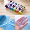 100pcs Portable Household Garbage Bag Thickened Environmentally Kitchen Garbage Bag Color Garbage Bags-Pink view 2