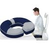 Medical Seat Cushion, Memory Foam, Donut Pillow Tailbone Hemorrhoid Ring Seat Cushion, Office Chair Coccyx Cushion Pain Relief for Hemorrhoids, Bed Sores, Post Natal Orthopedic Surgery (Male) view 3