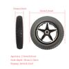 12 /2 , Wheelchair Rear Wheels Replacement, 12inch Electric Wheelchair Rear Wheel Accessories, Solid Non-Pneumatic Tire, Bearing: 17mm (5/8'') (Size : 12inch/32cm(2 counts)) view 2