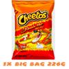 Cheetos Flamin Hot Crunchy 8oz/226g (Pack of 4) view 2