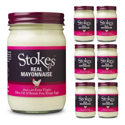 Stokes  Real Mayonnaise 345g - Pack of 6